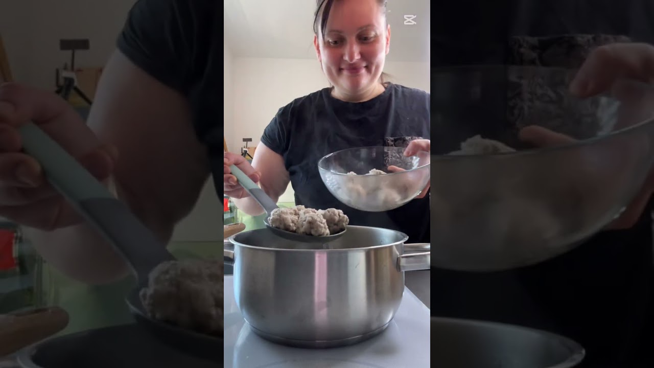 Pulpety. Zupa marchewkowa. Szybki obiad. Tani obiad. Szybki obiad. Dietetyczny obiad