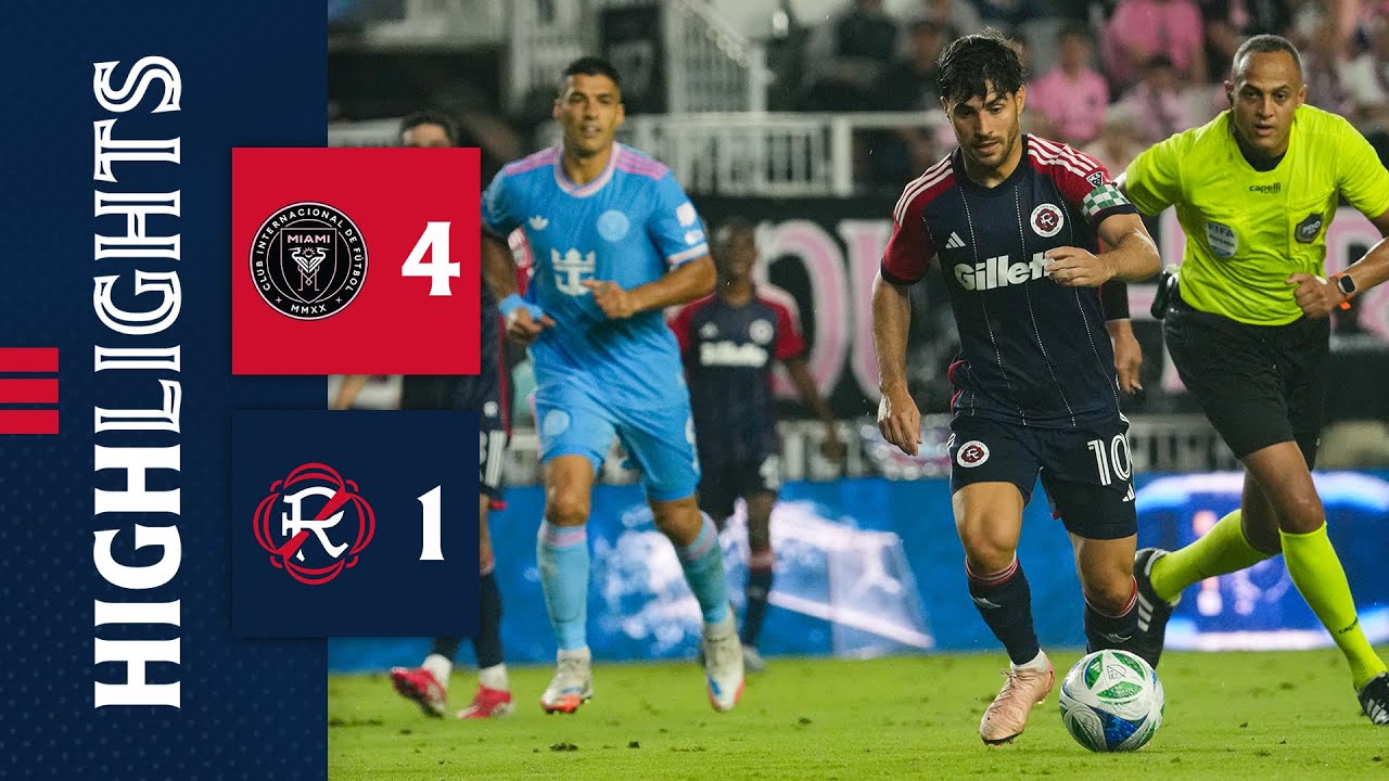 Highlights | Inter Miami CF vs. New England Revolution