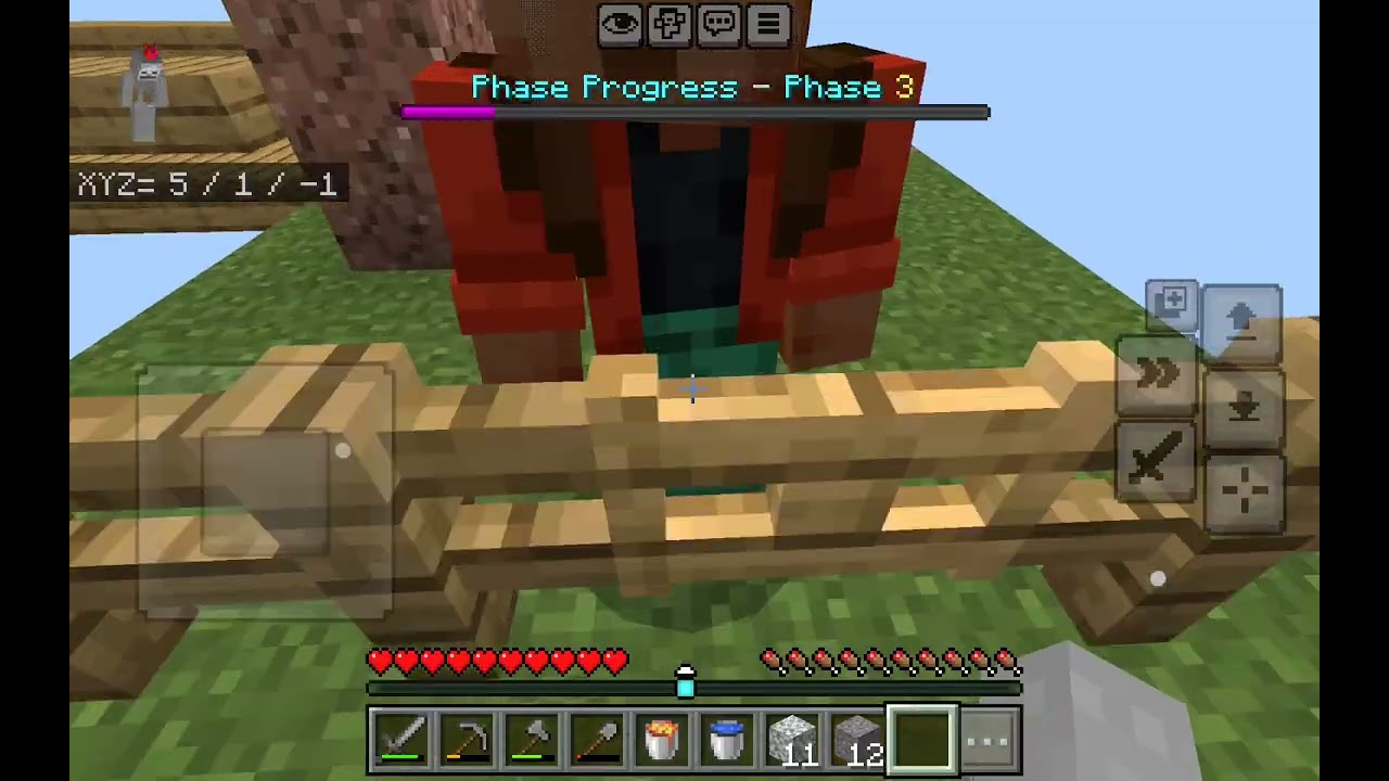 ماينكرافت one block مع اخوي سويت كوبليستون جينيريتور و في وايد ذبات و ضحك 😆 ههه الجزء الثالث 