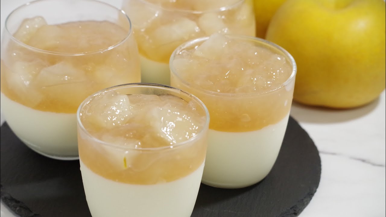 梨のゼリー　pear jelly