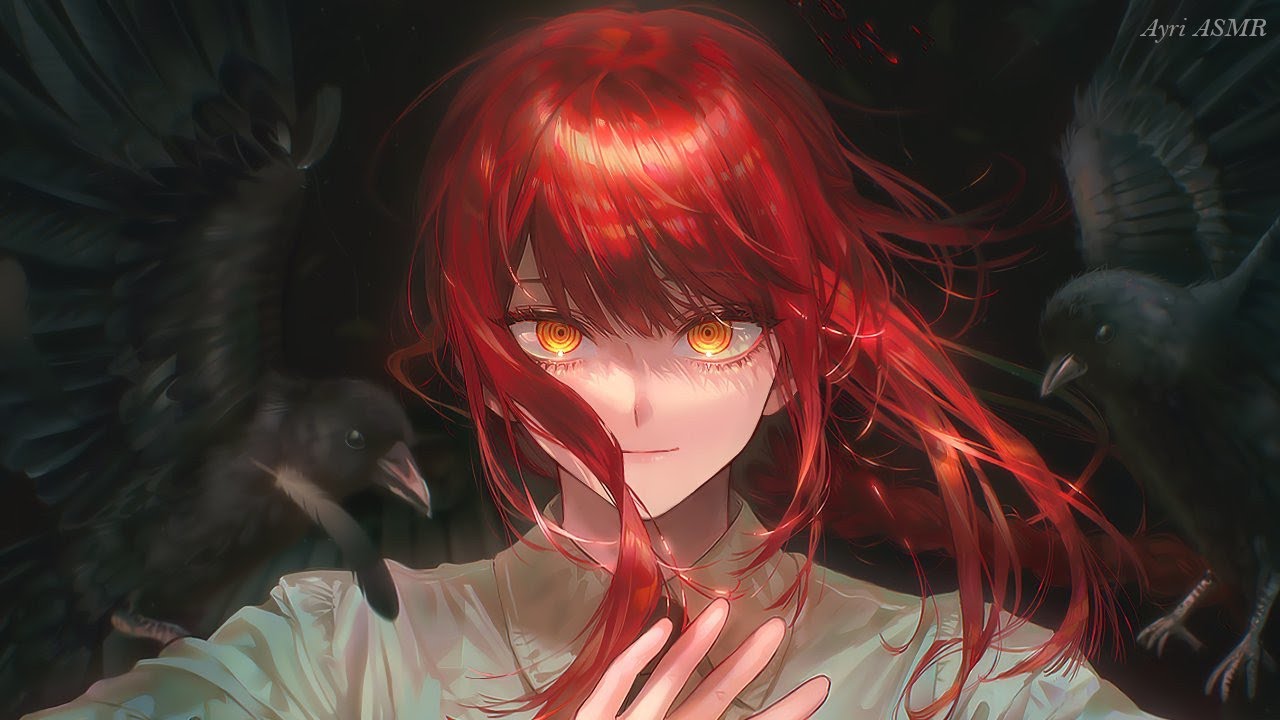 ASMR 🍥 Makima licks your ears ❤️‍🔥