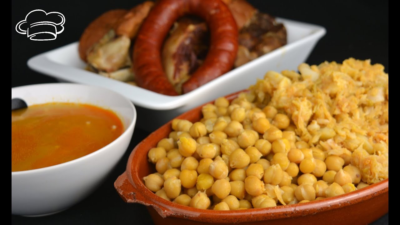 Como hacer cocido de garbanzos la receta de la abuela