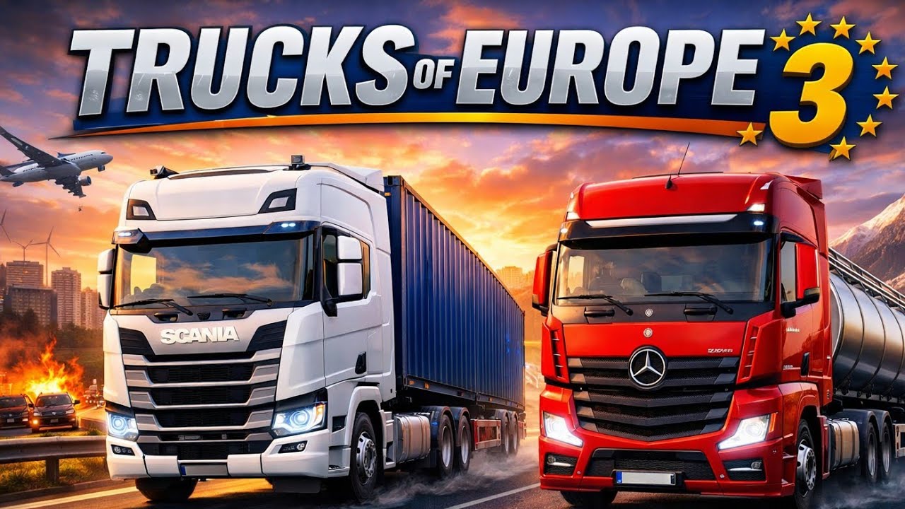 “Best Truck Simulator Game for Android 🚛📱 | Trucks of Europe 3”