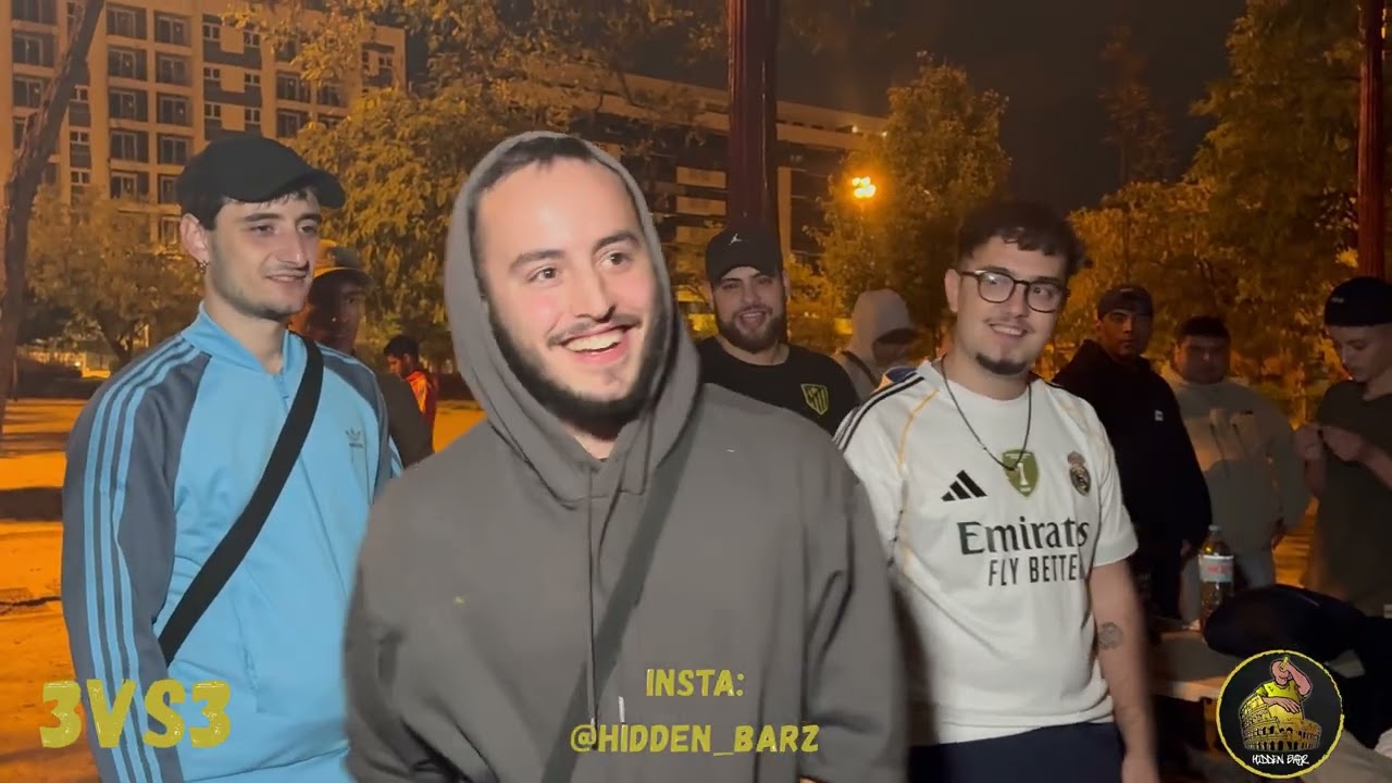 Wini, Jony y Kdt vs Dager, Pj y Arg | Cuartos 3vs3 Hidden Barz
