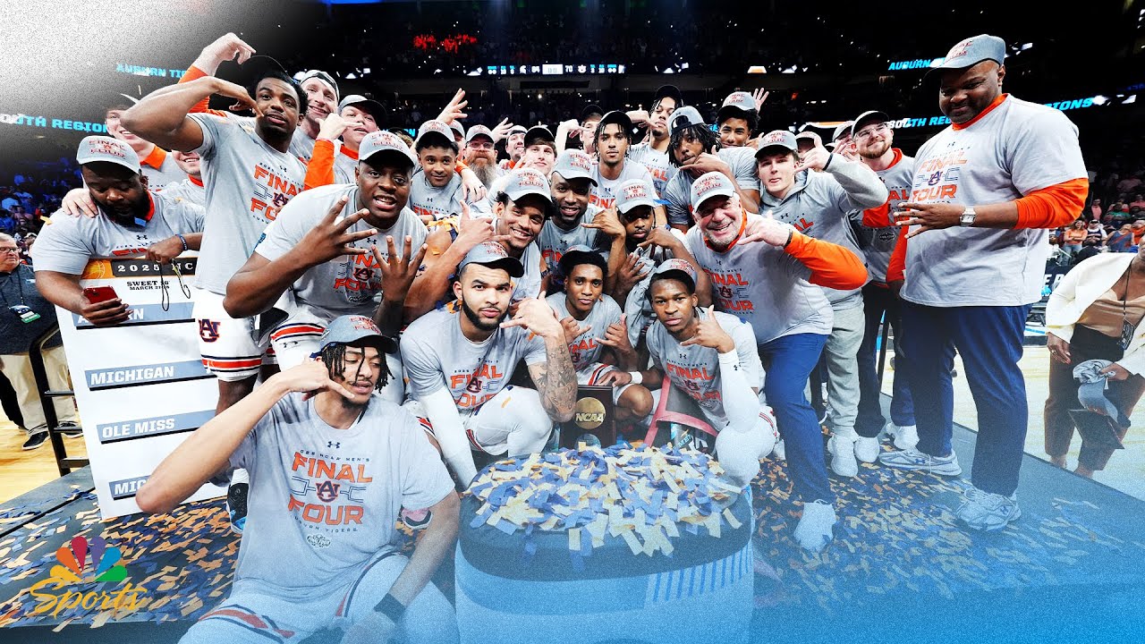 Duke, Auburn, Houston, Florida set up special Final Four of 1-seeds | College Basketball on NBC