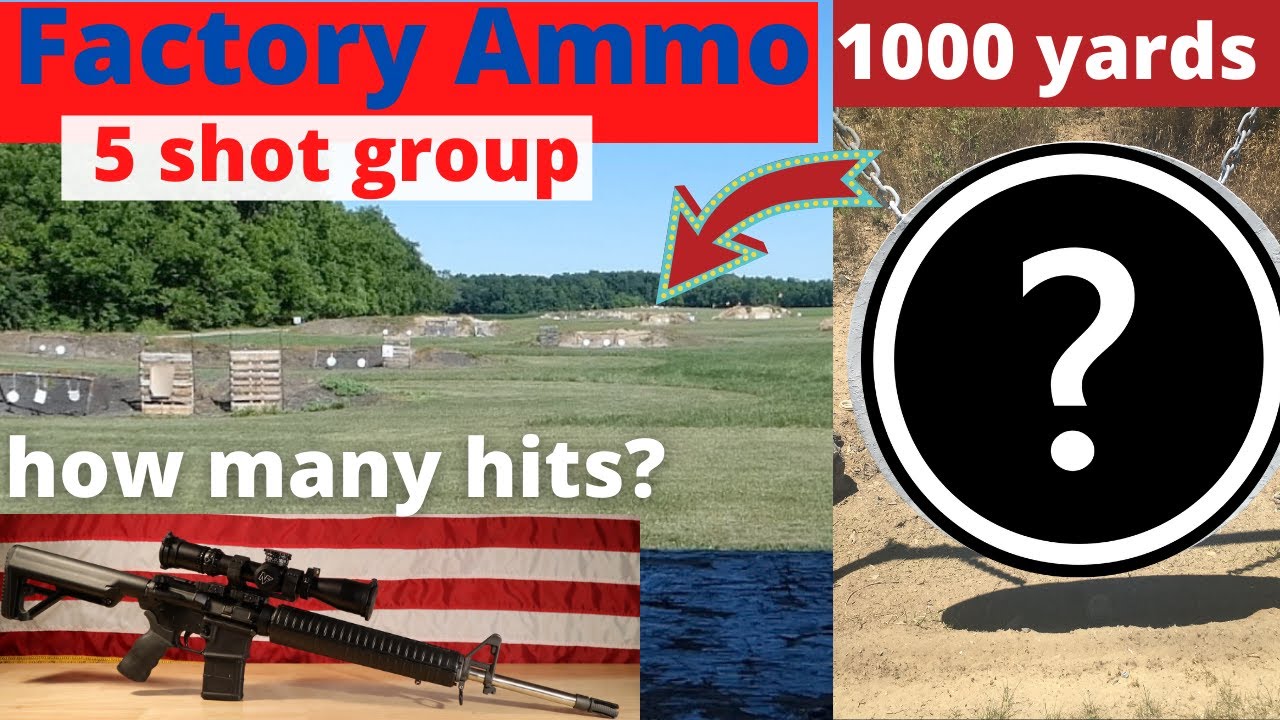 Стрельба из AR-15 на 1000 ярдов | Диапазон точности AR-15