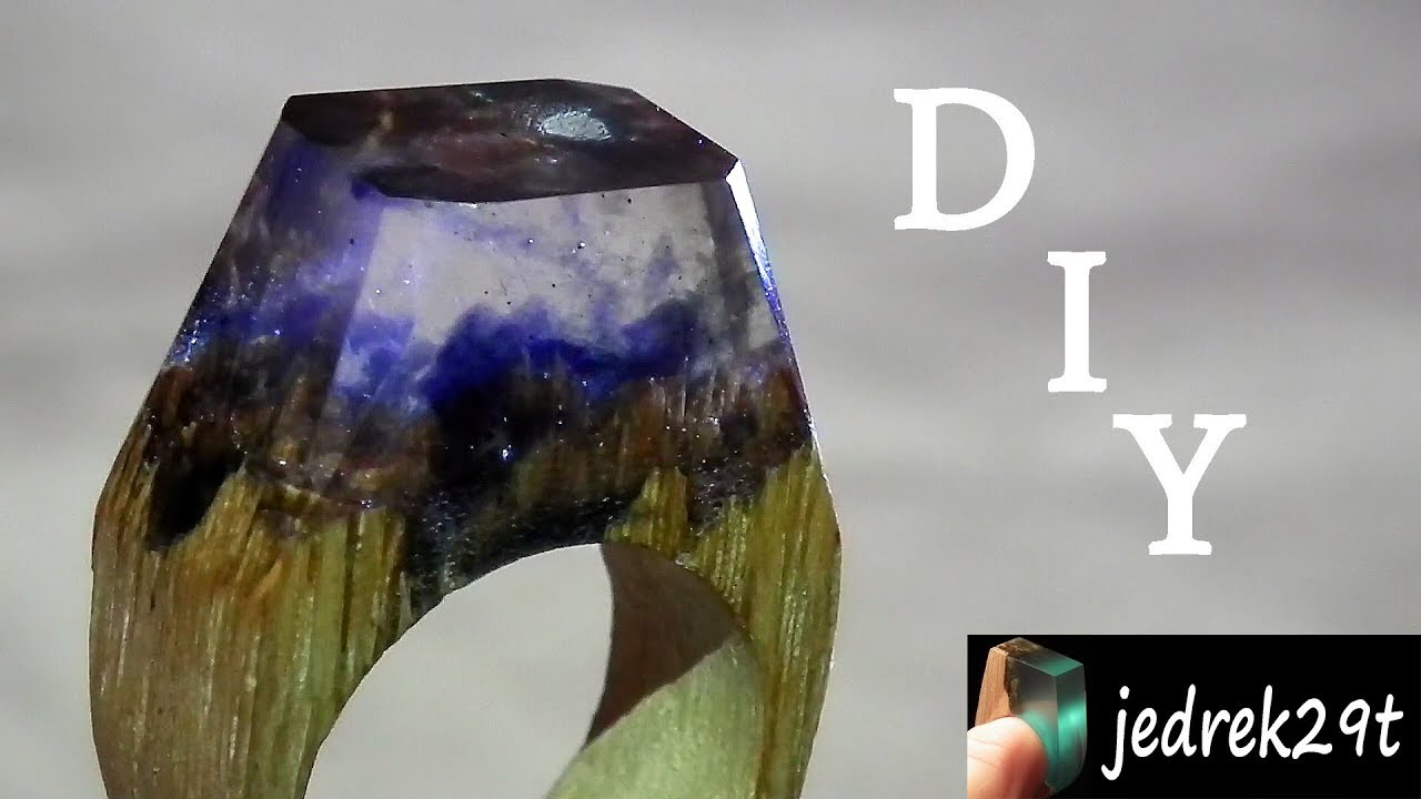 How to make Secret Wood Rings. DIY.