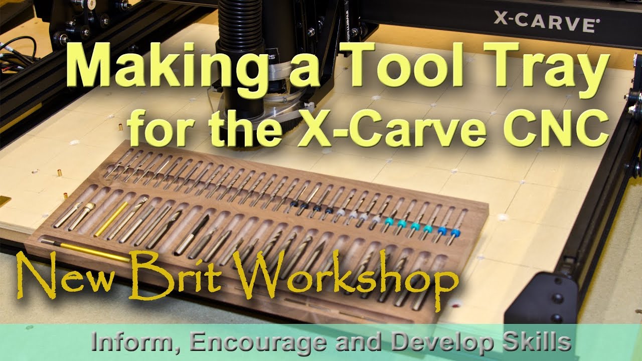 Изготовление лотка для инструментов для станка с ЧПУ X-Carve