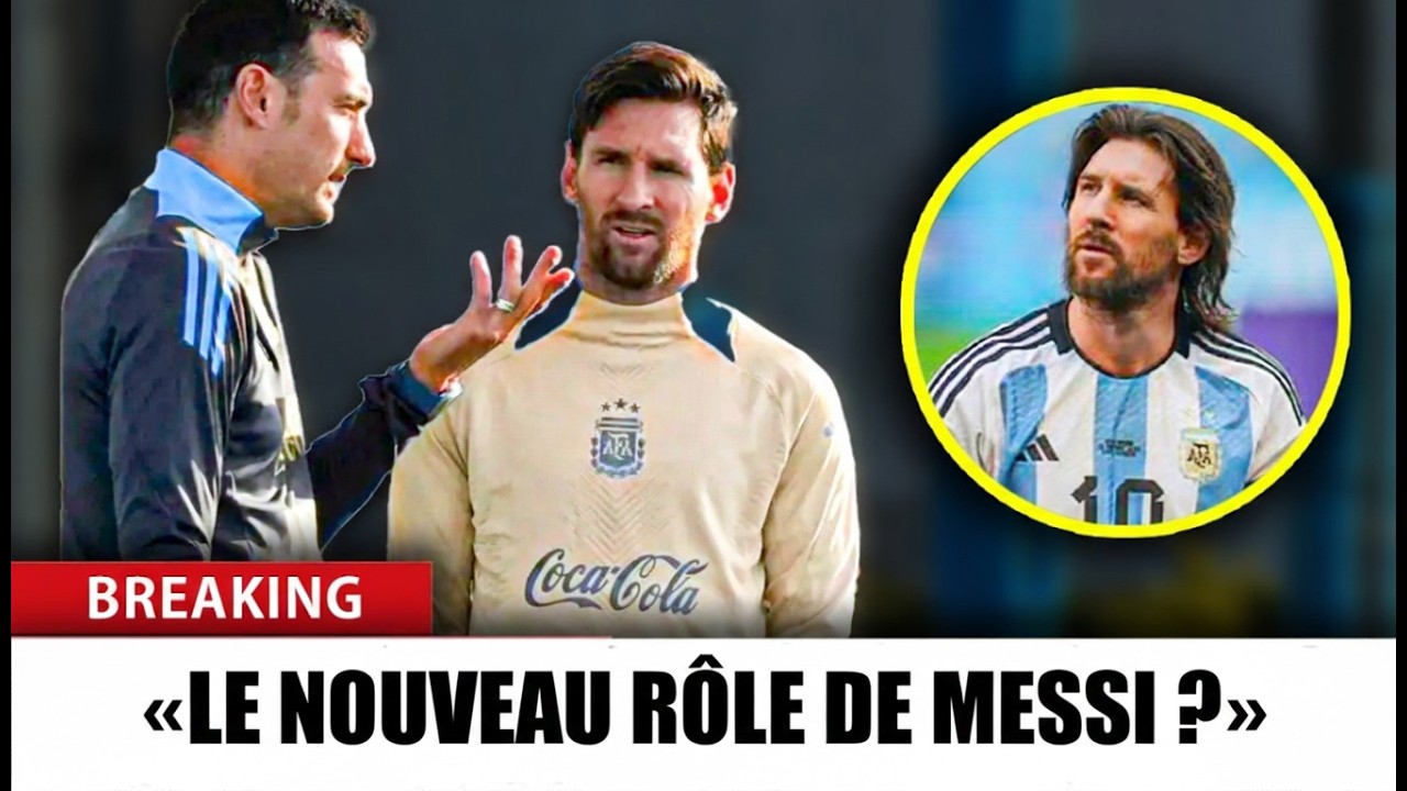 1 MINUTE : Messi Le plan de Scaloni pour le rendre INARRÊTABLE