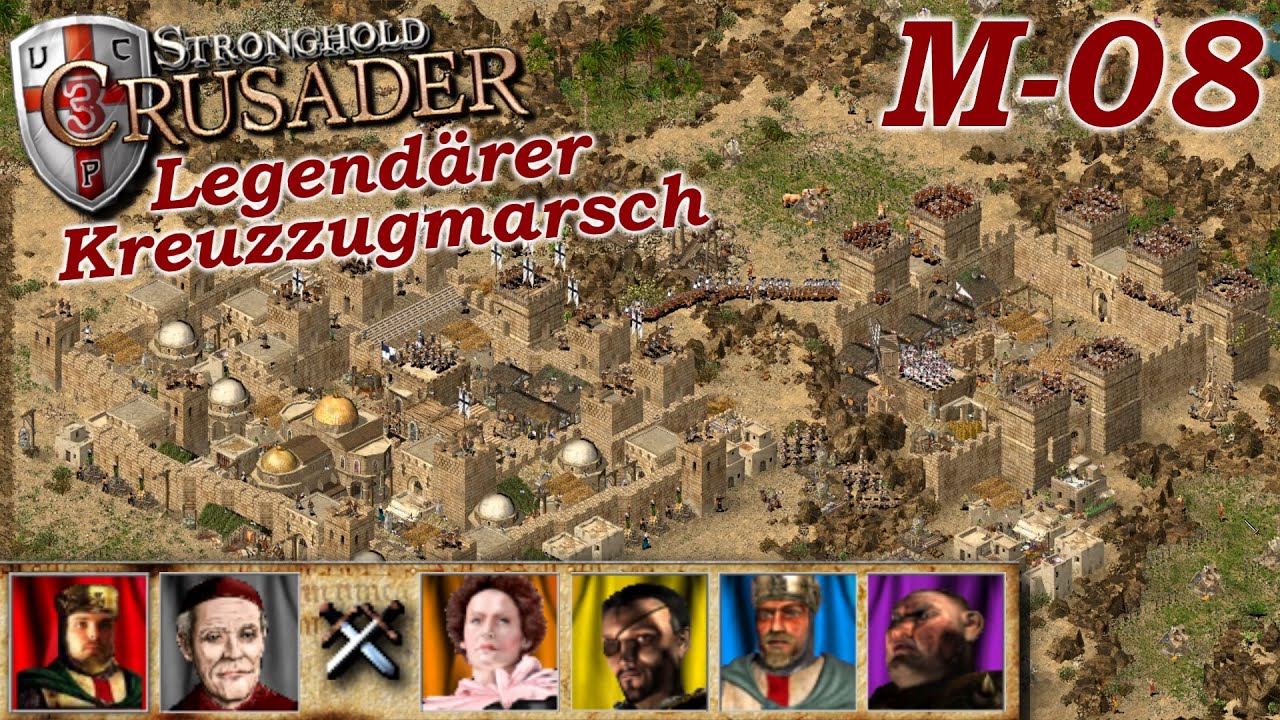 Die Netzweberin | Legendärer Kreuzzugmarsch M08 | Stronghold Crusader