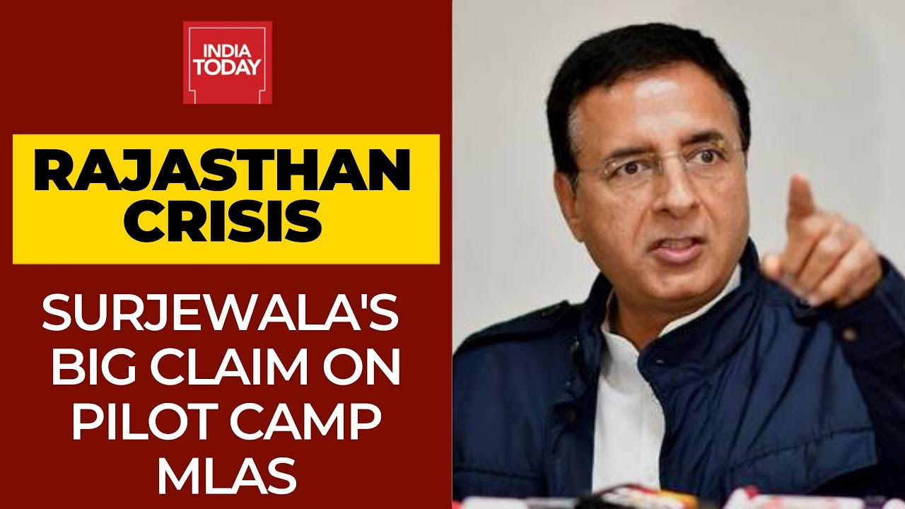 Randeep Surjewala's Big Claim On Pilot Camp MLAs; Says 3 Rebel MLAs Will Be Back With Them In 2 Days