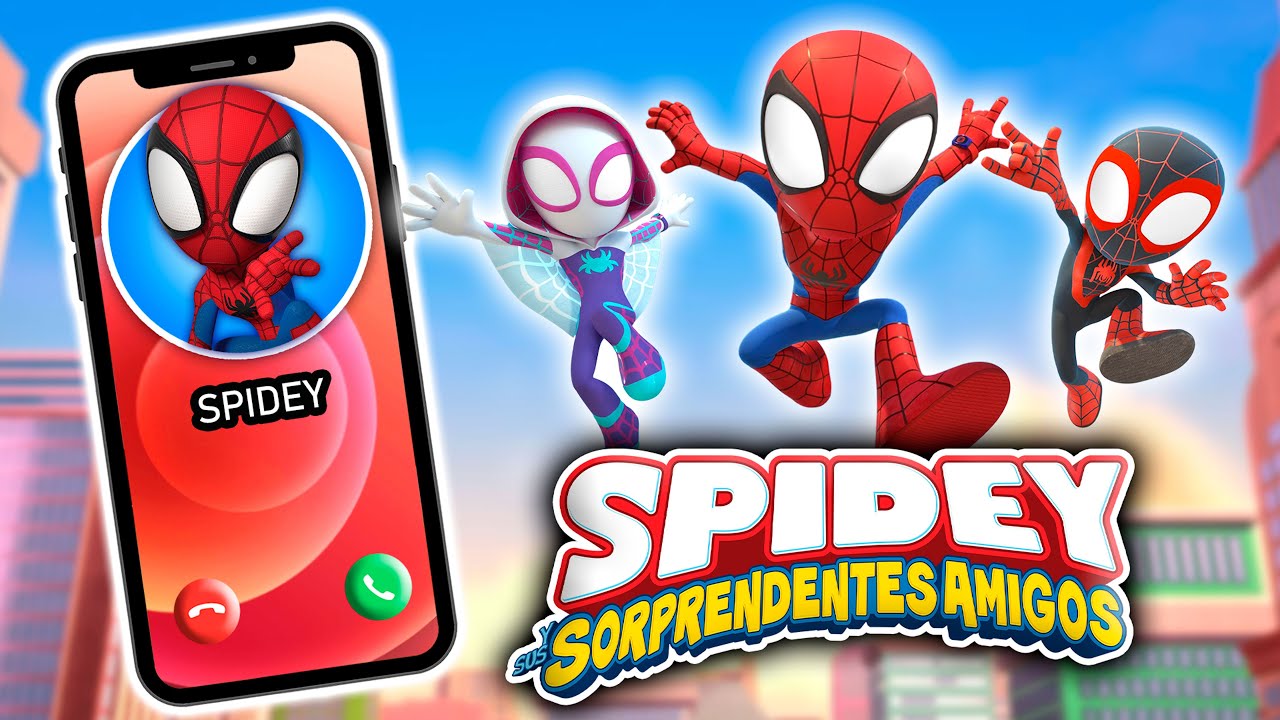 LLAMADA de SPIDEY y sus SORPRENDENTES AMIGOS ❤️😱