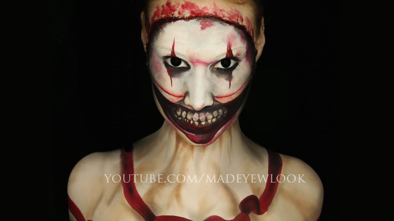American Horror Story Freak Show Makeup Tutorial (Twisty)