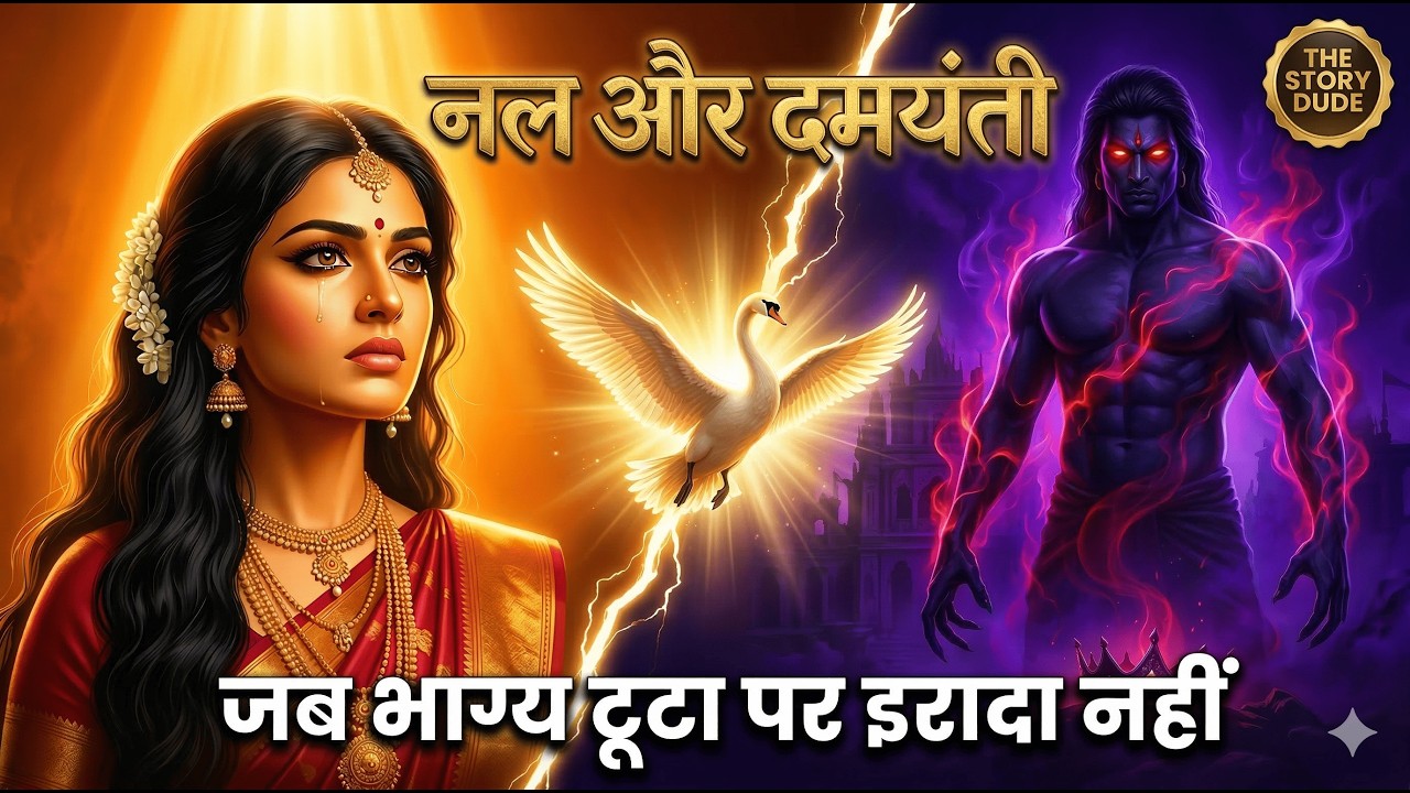 नल और दमयंती | जब भाग्य टूटा पर इरादा नहीं | Nal Damyanti Ki Kahani | #mahabharat #nal #damyanti