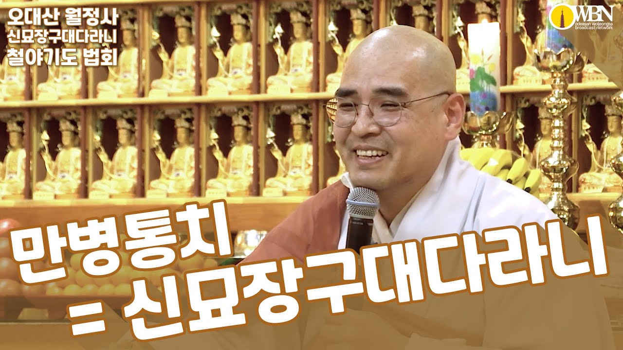 만병통치=신묘장구대다라니  [11월 신묘장구대다라니 철야정진기도법회 ] - Feat: 자현스님
