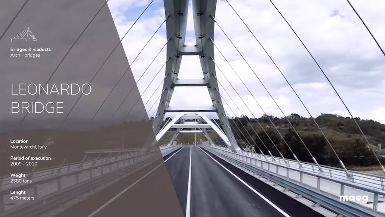 Maeg - Leonardo Bridge (Montevarchi, Italy)