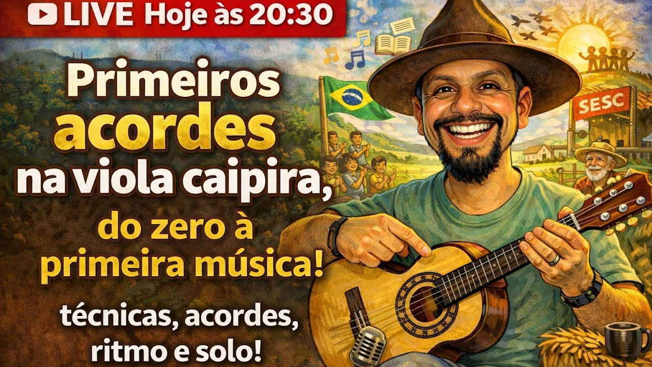 Viola Caipira do zero à primeira música!!!!!