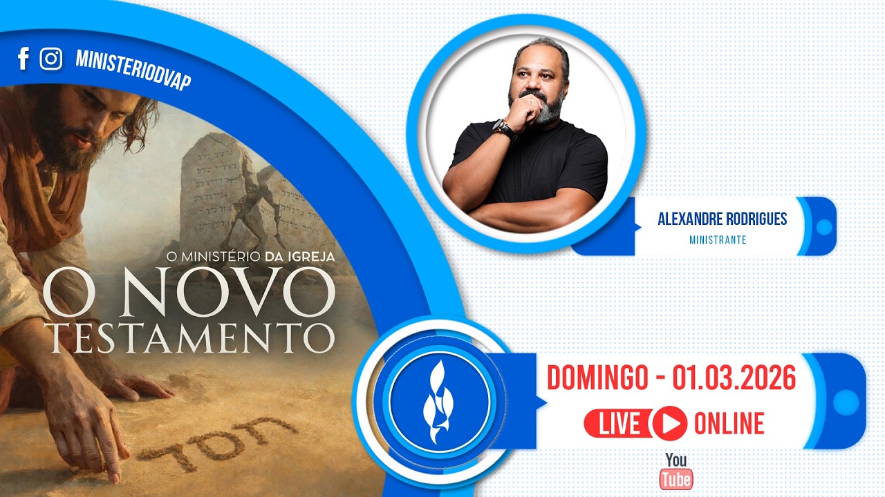 LIVE#D014/2026 - O ministério da igreja: o novo testamento