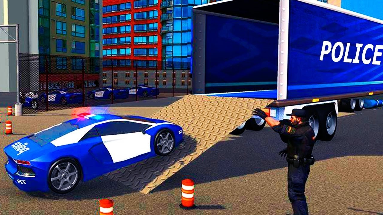 Police Plane Transporter Game - Walkthrough Gameplay For Android