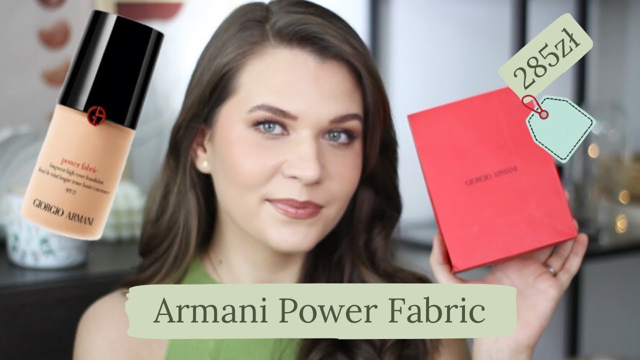 VLOGMAS | TEST PODKŁADU ARMANI POWER FABRIC