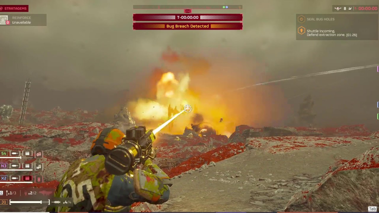 HELLDIVERS 2: Gatria campain