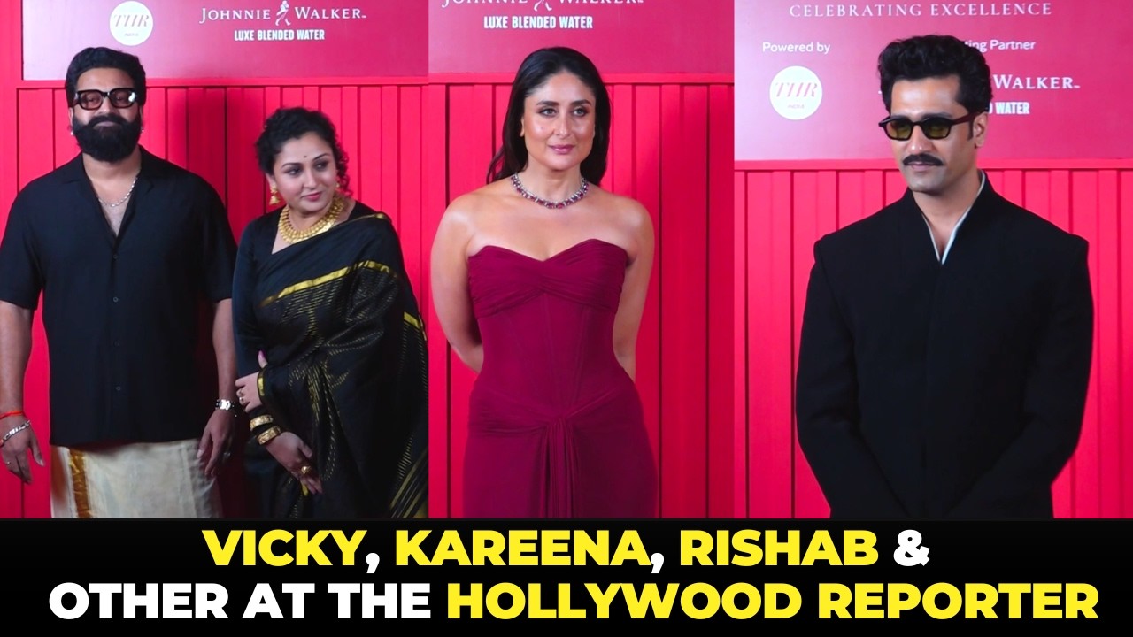 Vicky Kaushal, Kareena Kapoor & Bobby Deol Steal The Show At Hollywood Reporter Honours Red Carpet