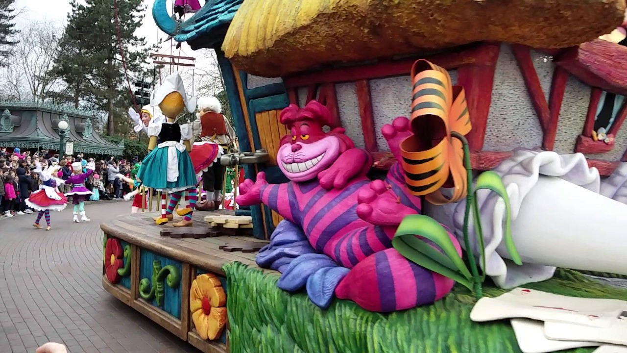 Disneyland Paris Parade. 26-02-2017