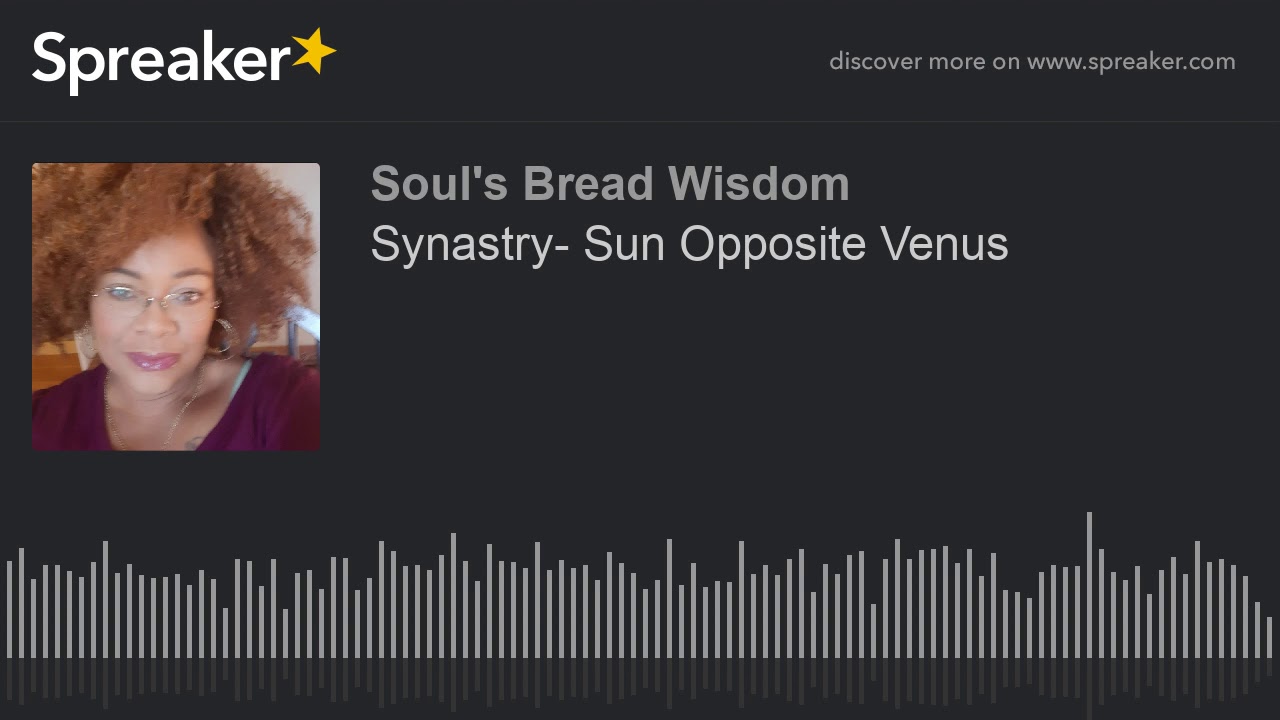 Synastry- Sun Opposite Venus