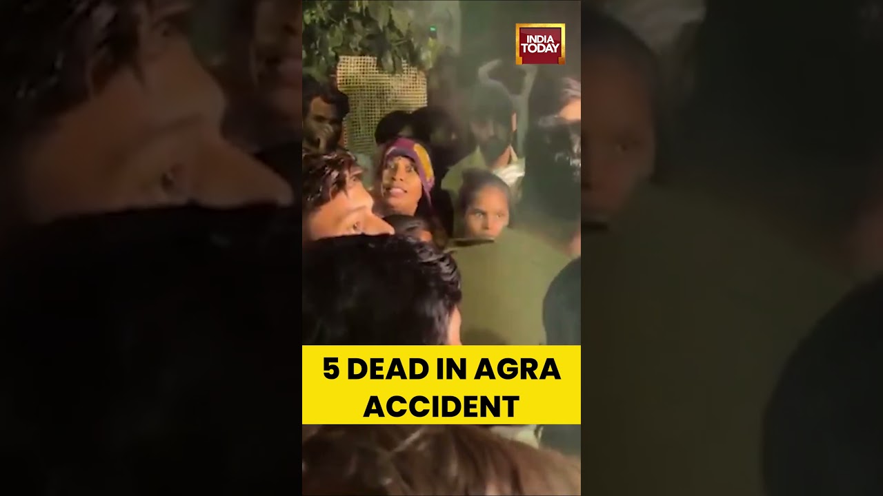 Five Dead in #agra Accident: Police Register Case After Tragic Collision