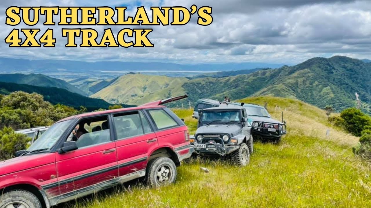 Sutherland&rsquo;s 4WD Track Aorangi New Zealand #4x4