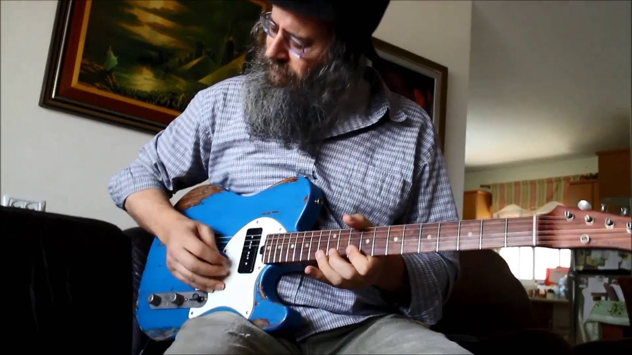 LAZER LLOYD plays LA GRANGE Classic T Ocean Blue - Lindy Fralin Pickups