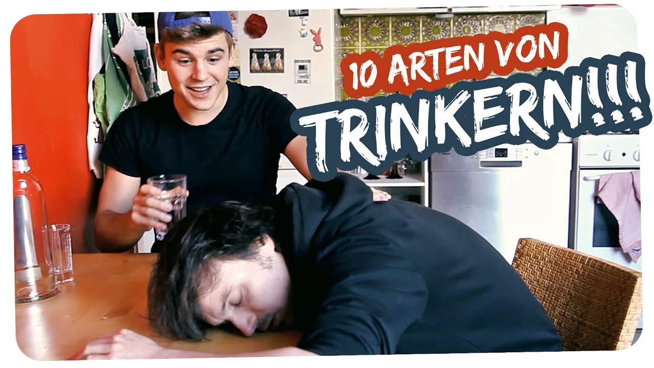 10 Arten von Trinkern! (feat. Moritz Garth) | Chris Halb12
