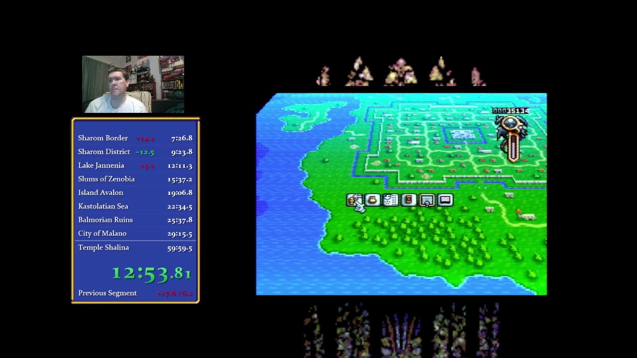 Ogre Battle SNES Any% in 58:04 (WR as of 4.14.25)