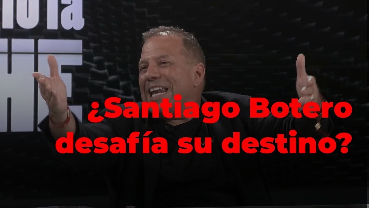 Yo no le tengo miedo a la muerte y voy hasta el final: Santiago Botero. Candidato a la presidencia