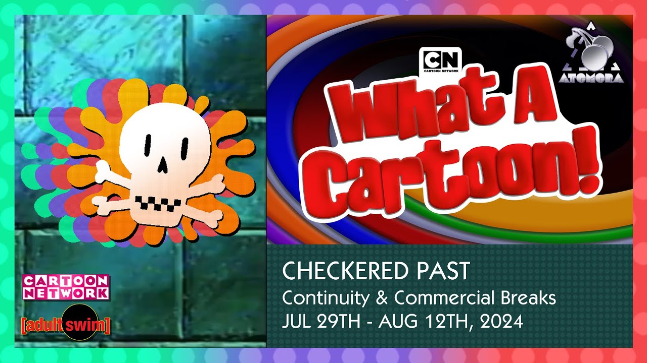 [adult swim] - Checkered Past Continuity & Commercial Breaks [July 29th, August 5th & 12th, 2024]