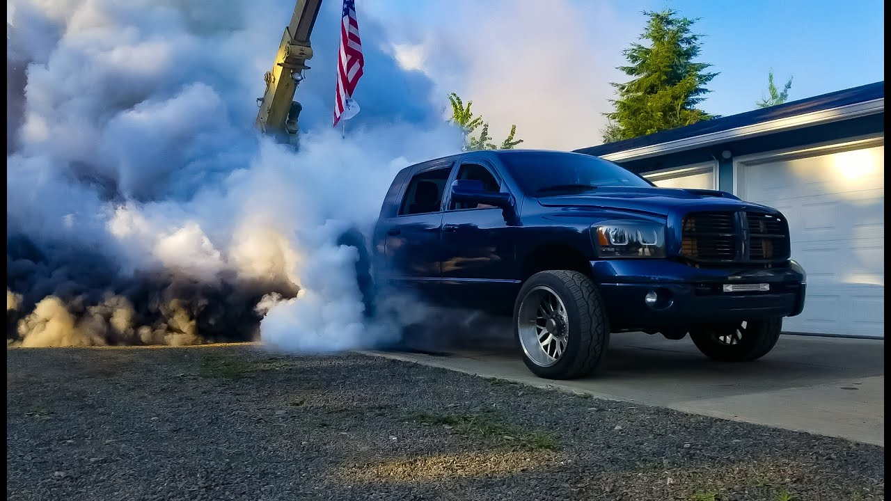 1000hp! Cummins Burnout Complilation