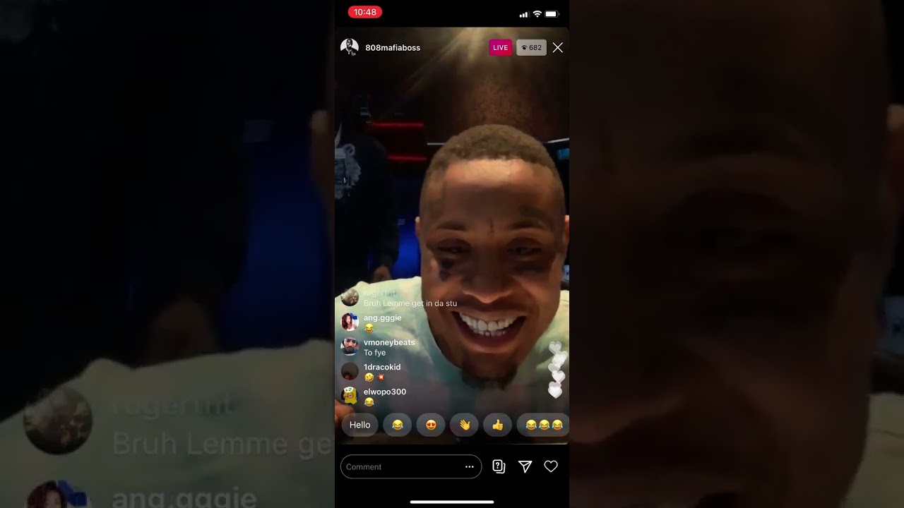 Southside plays crazy hard Songs on IG LIVE (Album preview)