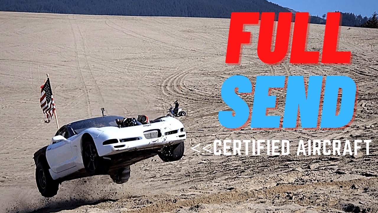 Twin Turbo Corvette Driftcar vs The Sand Dunes ( Sand Lake Sand Dunes, Oregon State )