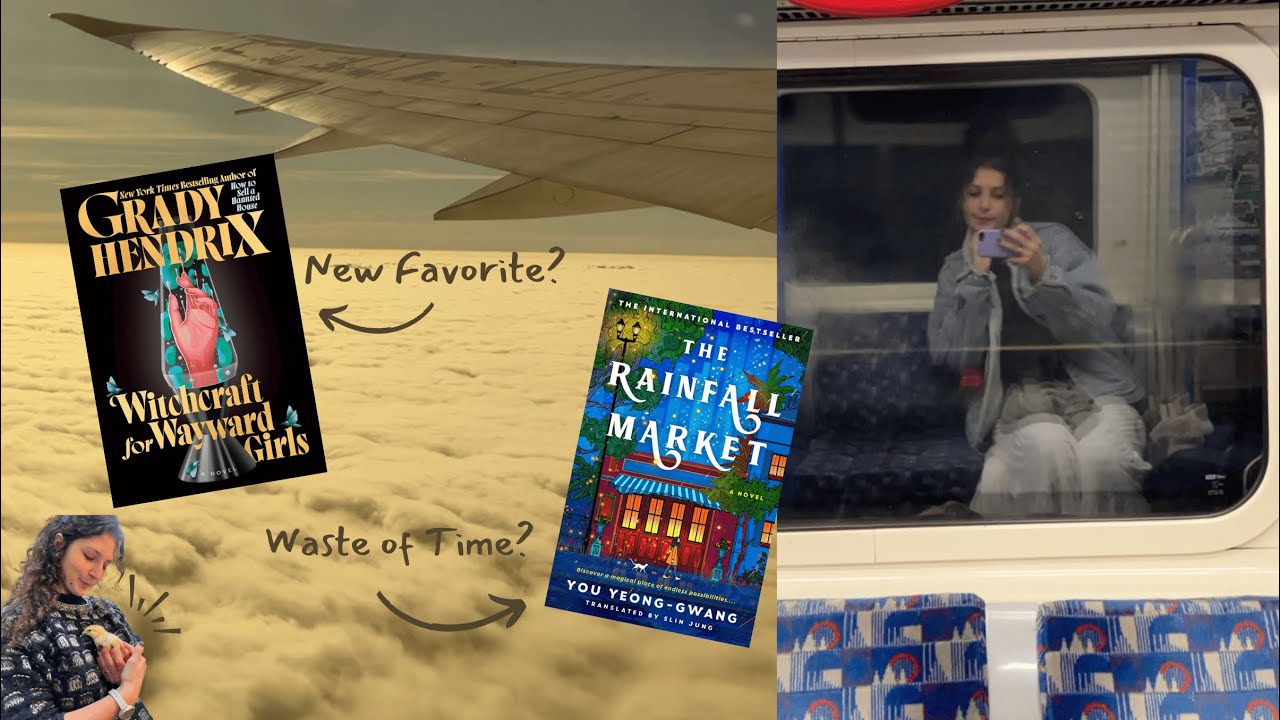 How Many Anticipated Releases Can I Read Between London and San Francisco? | Reading Vlog