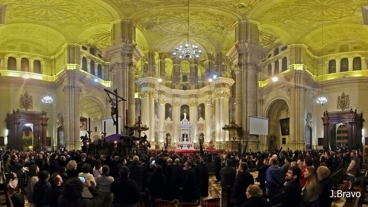 ARCHICOFRADÍA DE LOS DOLORES: ESTACIÓN EN LA CATEDRAL (Málaga, 2024)