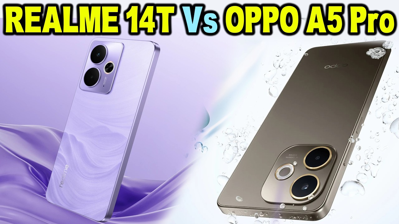 Oppo A5 Pro 5G 🆚 Realme 14T 5G - என்ன வித்தியாசம்? எது வாங்கலாம்?