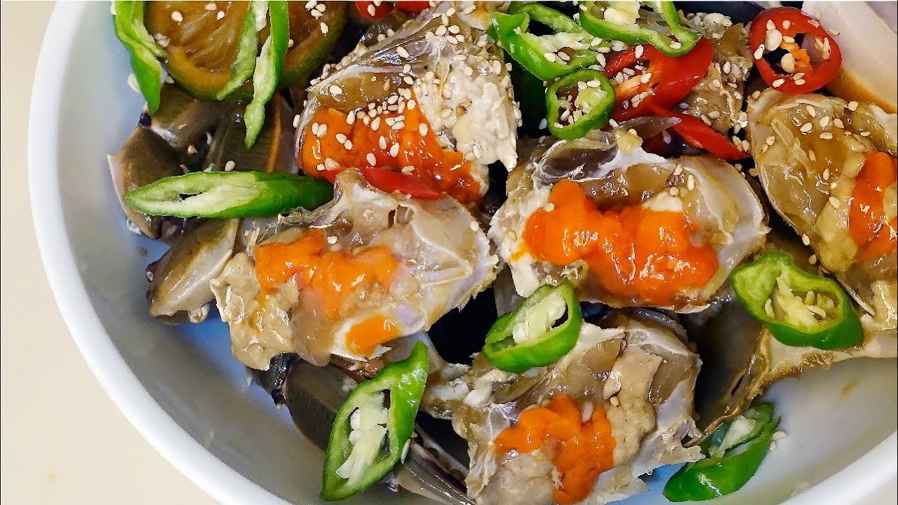 在家能做到韓國醬油蟹~ 간장게장 韓國醬蟹做法 | Korean Soy Crab  |  自製韓國生螃蟹 | 自己做韓式醬蟹