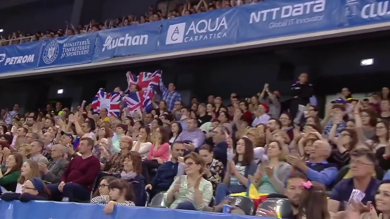 Ellie Downie FX EF - European Championships 2017