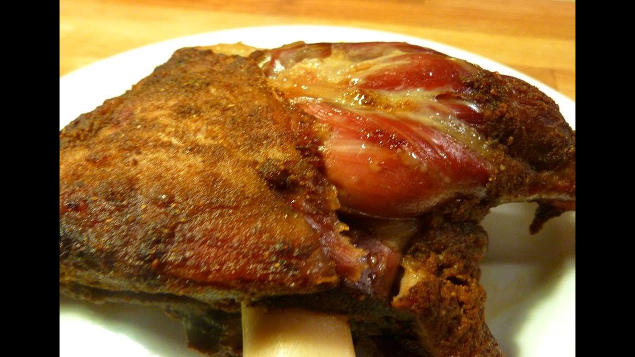 Slow Roasted Lamb with Moroccan Spice Rub
