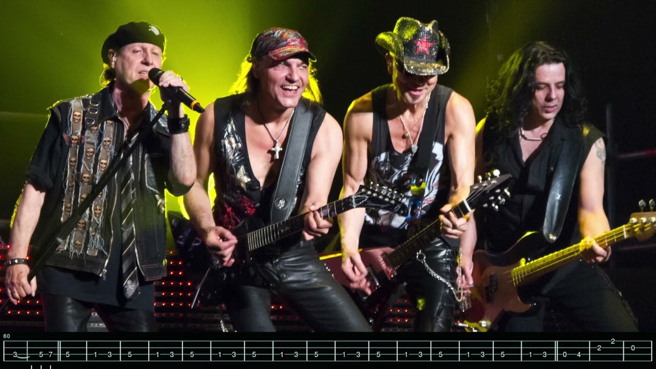 Scorpions - When The Smoke It's Going Down (bass backing track)