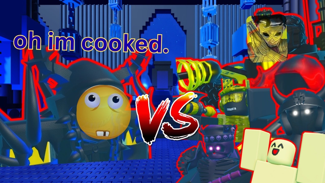 6X Treachstone VS Everyone. [Normal + Tumore] - The Battle Bricks Roblox