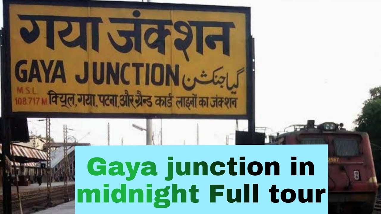 Gaya junction Bihar full tour in midnight. #gaya #bihar #globalkrishna #budhha