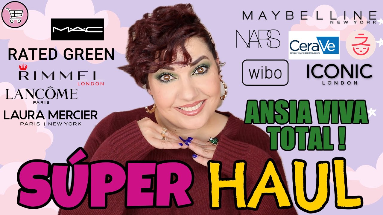 ANSIA VIVA TOTAL😍HAUL MAQUILLAJE Y BELLEZA 💸 Cerave, Miin cosmetics, Lookfantastic |Monica Vizuete
