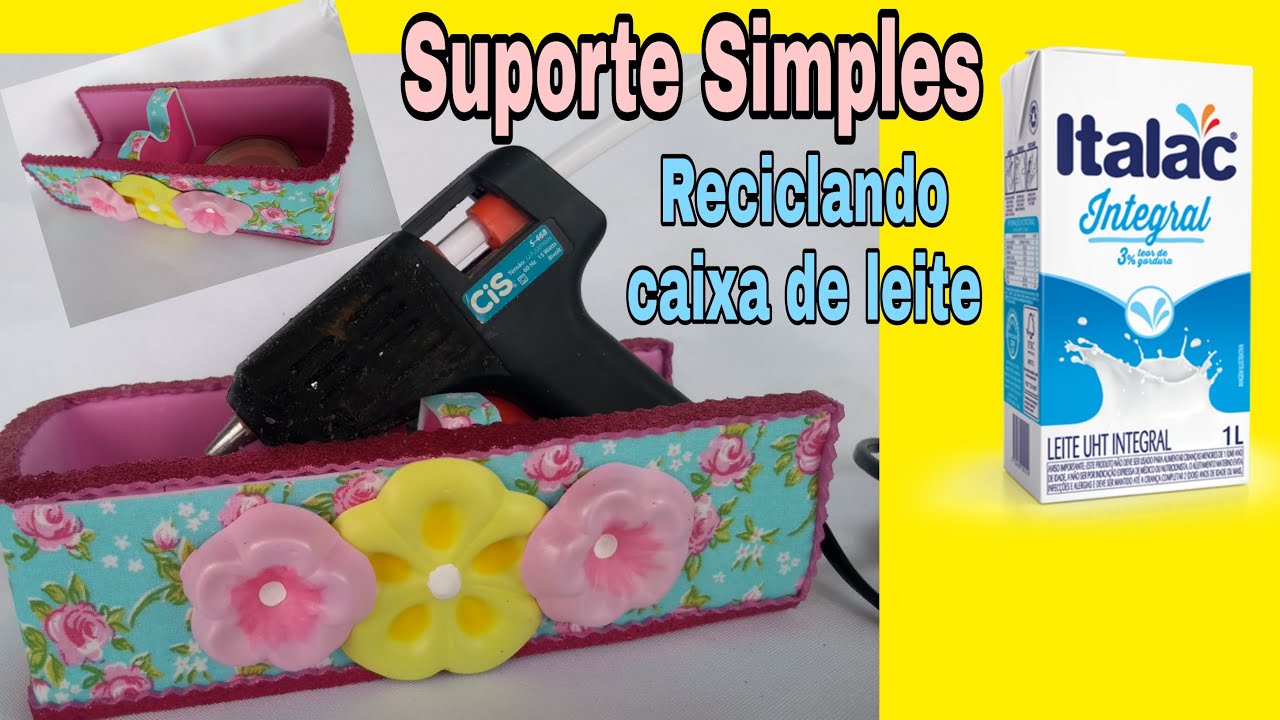 Faça você mesmo - Suporte para pistola de cola quente simples