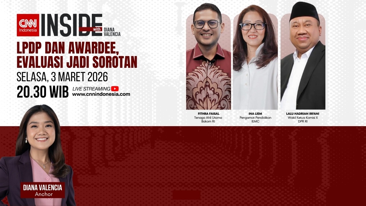 LPDP dan Awardee, Evaluasi Jadi Sorotan | Inside Politics with Diana Valencia